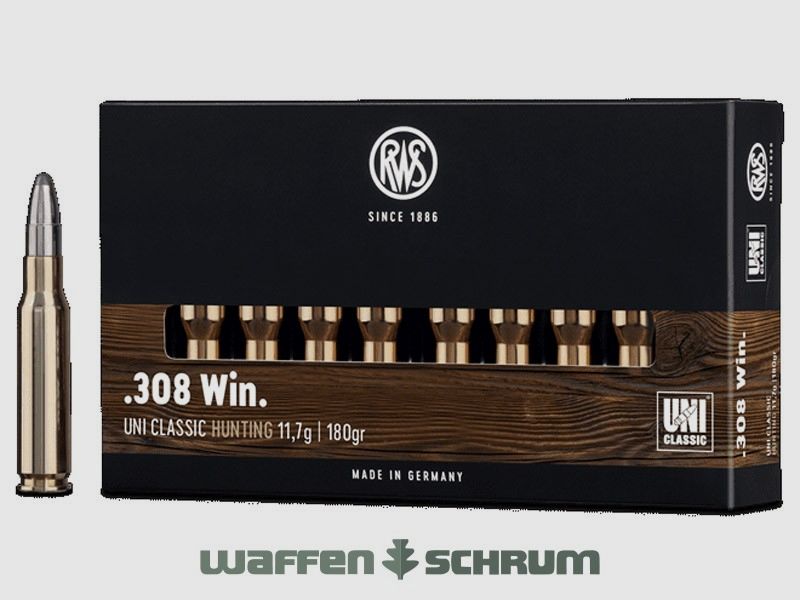 RWS UNI Classic 11,7g - 180gr .308Win