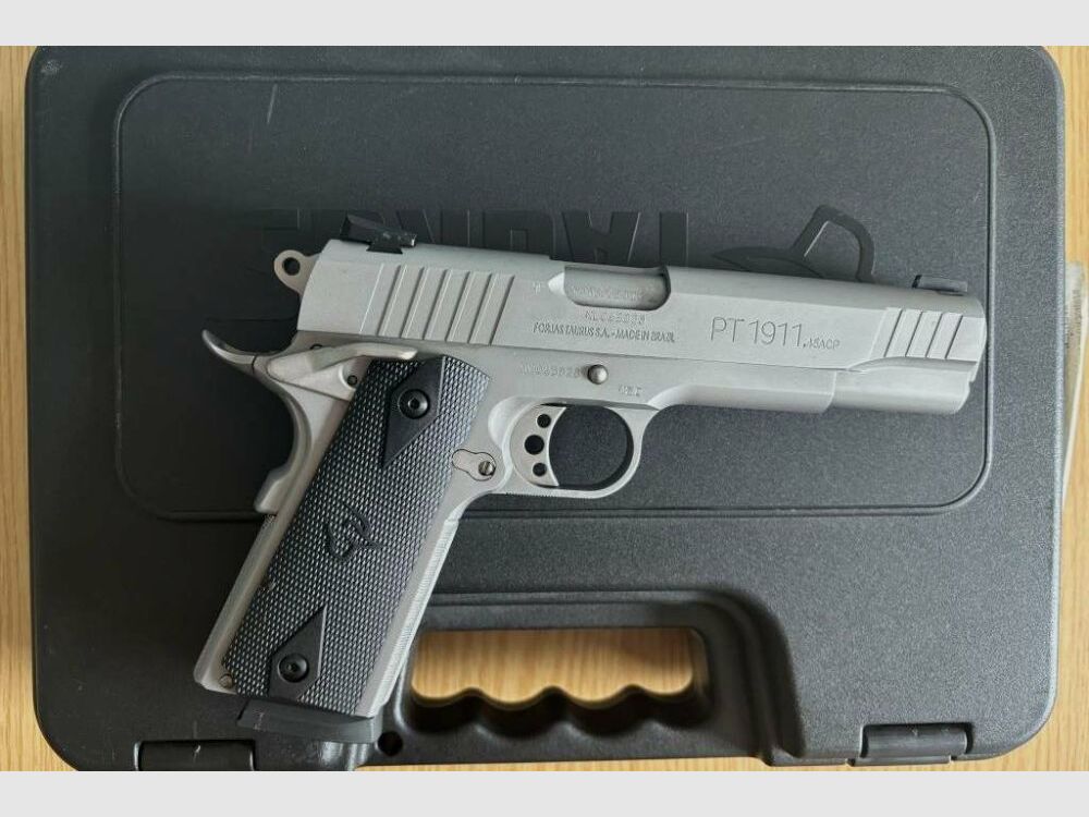 Pistole Taurus Model PT 1911 Stainless Steel .45Auto