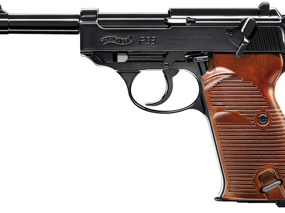 トイガン WALTHER P38 Walther P38 Pistol (Grey) Dragon Action Figure - Machinegun