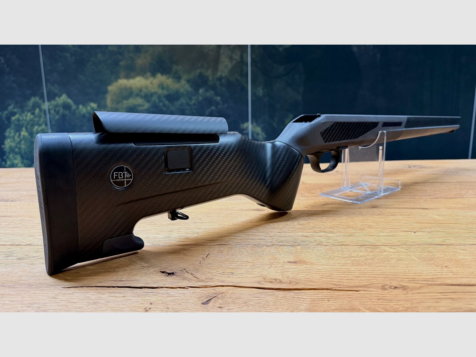 FBT – FINE BALLISTIC TOOLS / CARBON SUPERERGONOMIC SCHAFT FÜR BLASER R8 / MIT R8 SYSTEM!!!