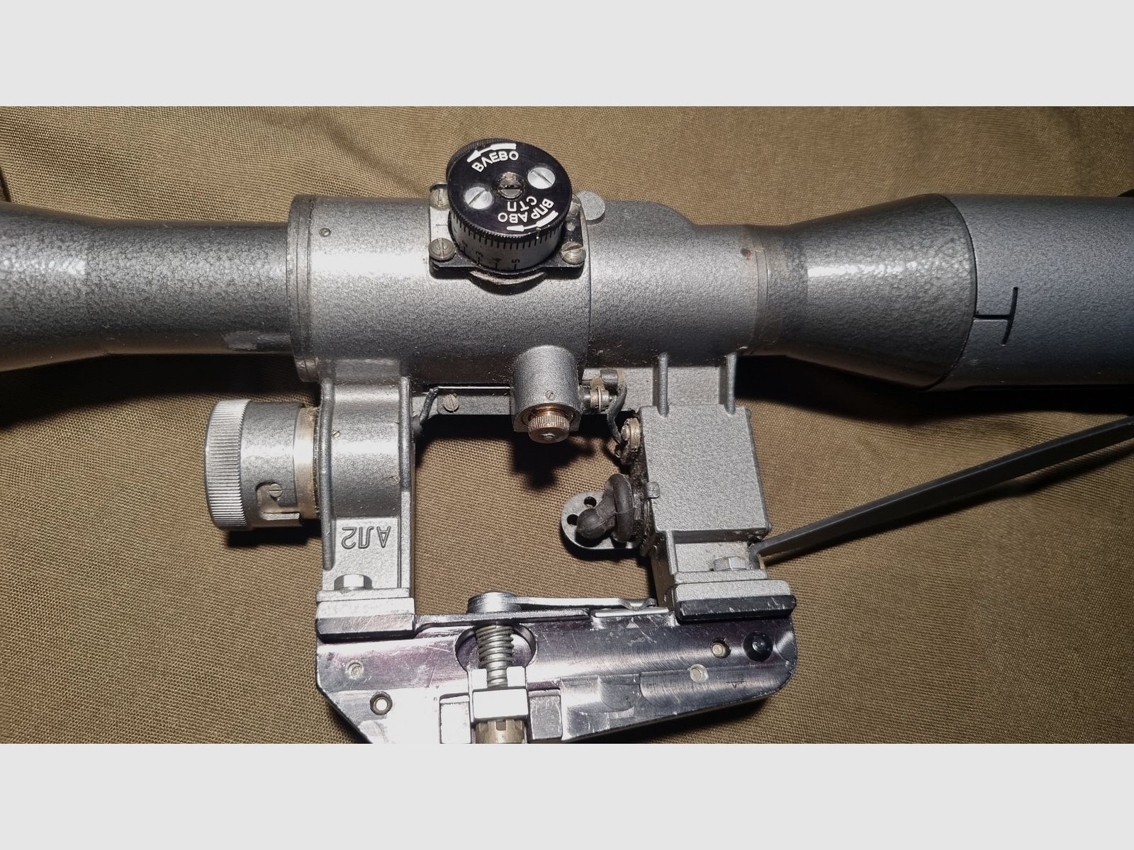 Visor Belaruso BelOMO POSP 6x42 para SVD Dragunov PSO-1 / Rusia / Unión Soviética / URSS