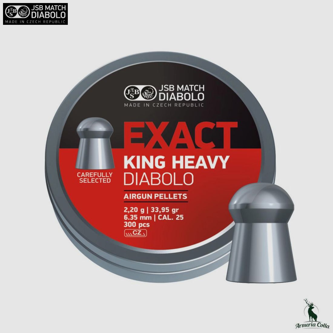 Jsb Piombini Exact King Heavy Kal. 6,35mm