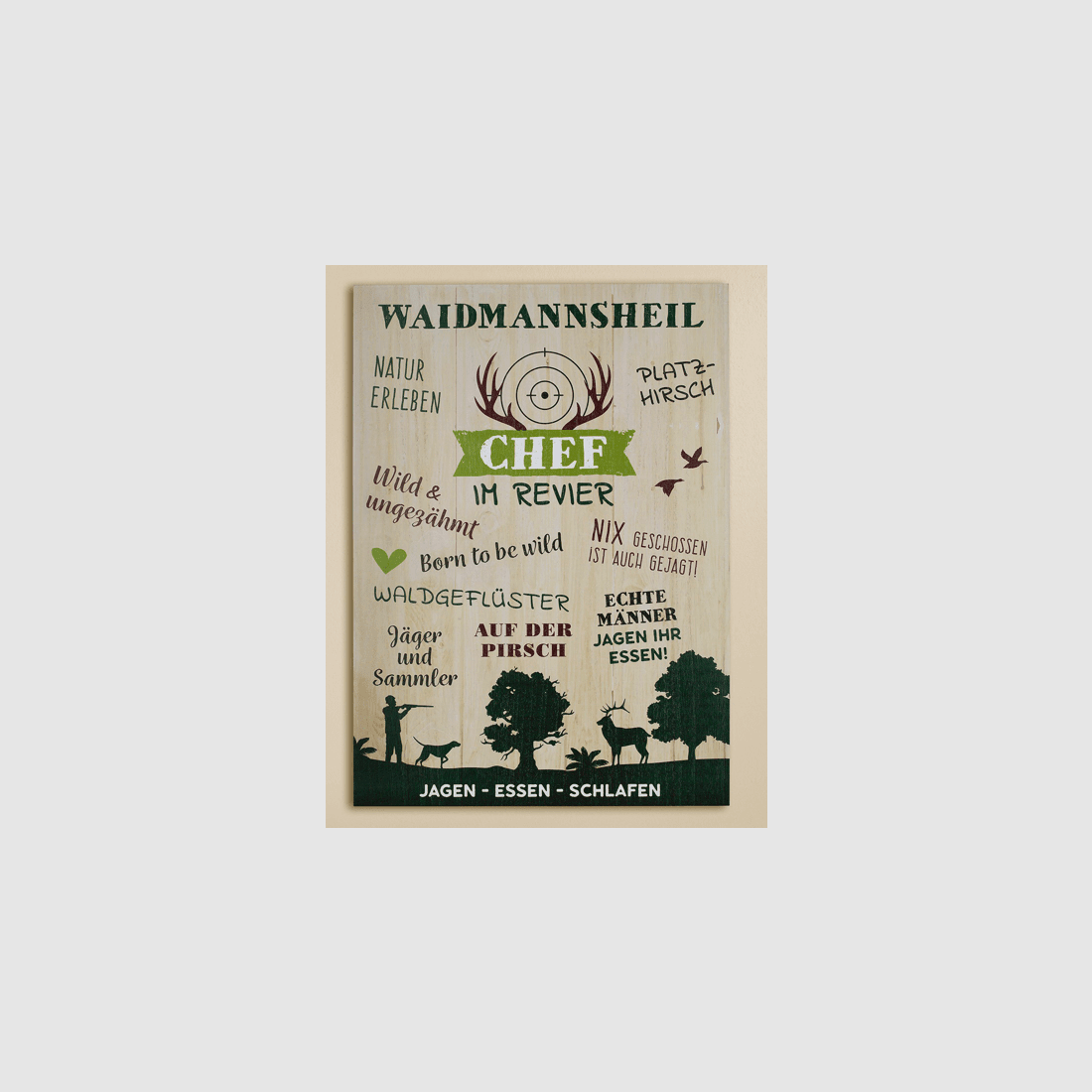 Gilda MDF Saggezza Salute del Cacciatore