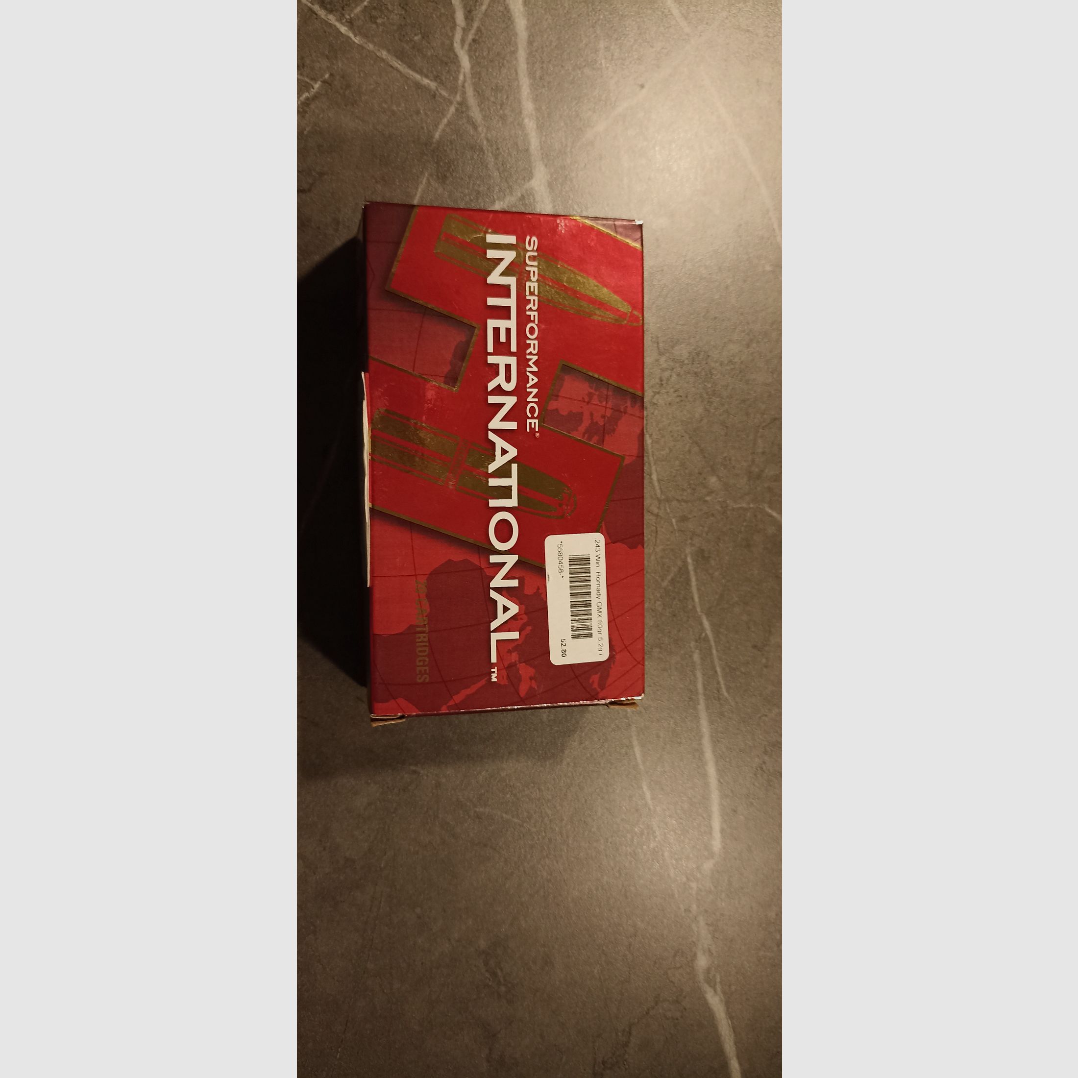 Hornady GMX 243 Win 6 disparos para regalar