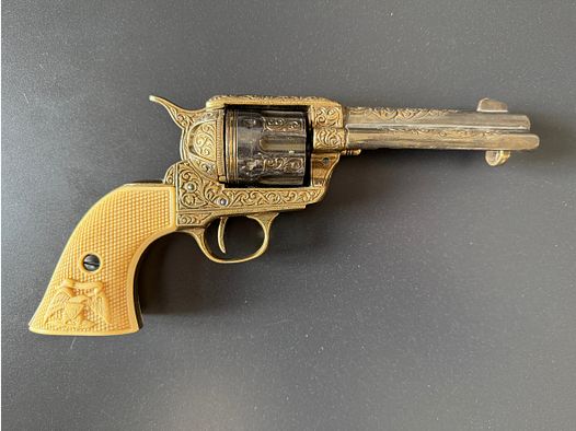 Revolver "COLT Peacemaker", US Cavalry 1873, decorated decorative weapon