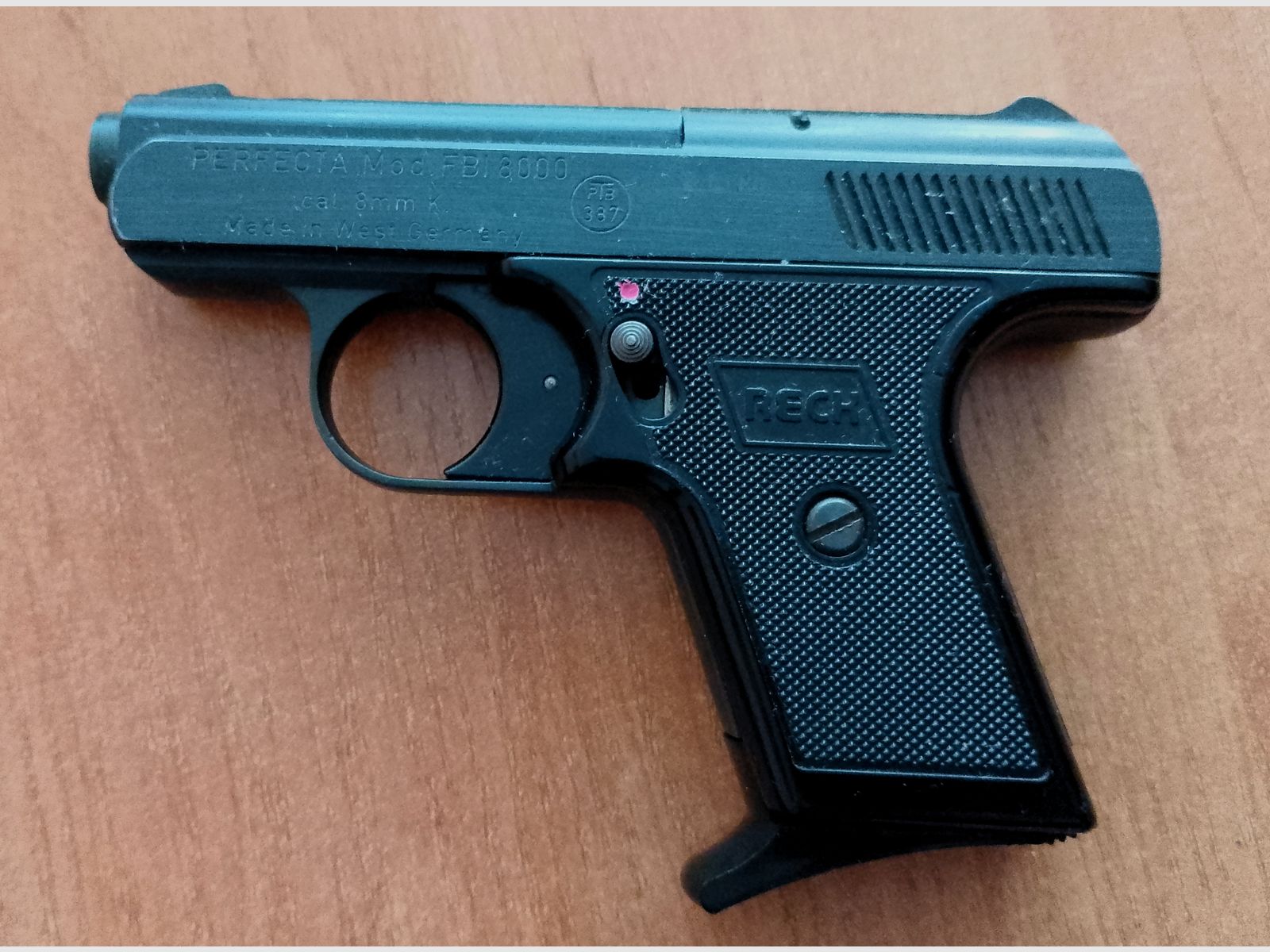 Reck FBI 8000 cal. 8 mm blank in PTB 387