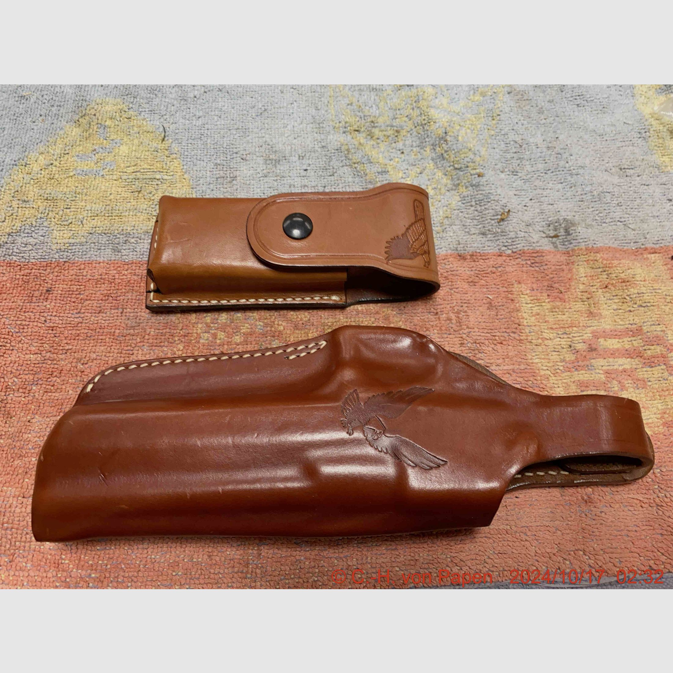 Desert Eagle Gürtel Holster und 1 Magazintasche