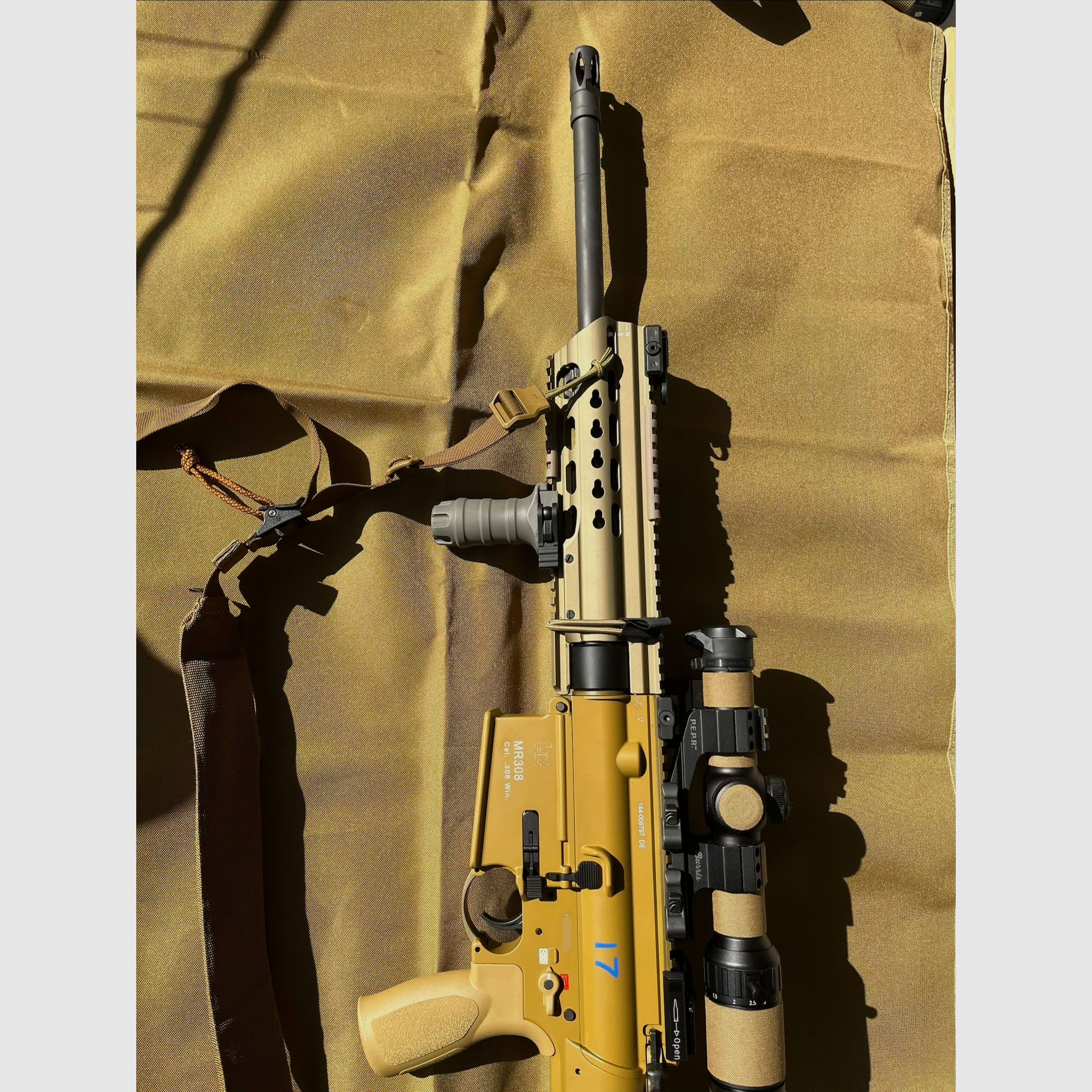 Heckler und Koch MR308, Optik-Setup