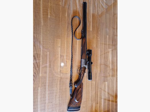 Sauer BBF 54, kaliber 7x65R i 16/70