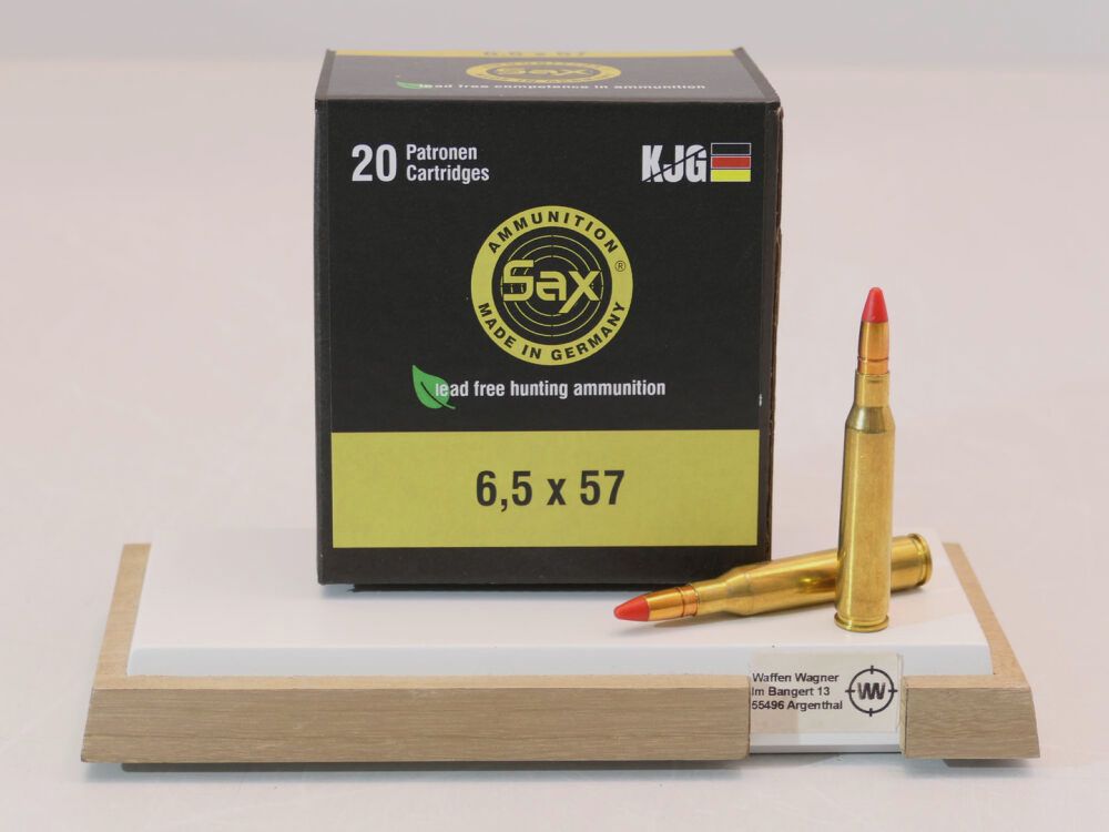 Sax Munition KJG-SR 6,00g à20 6,5x57, Bild 1 von 2