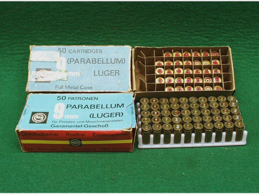 GECO Hülsen 9mm Luger, gebraucht