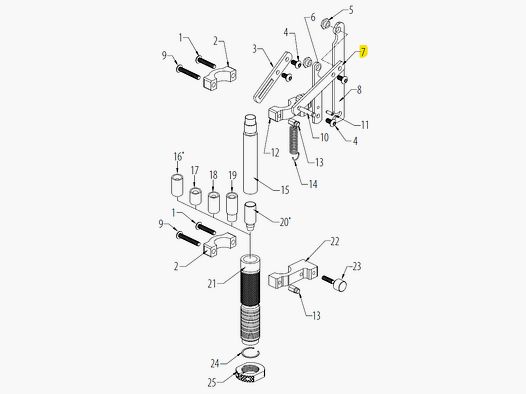 Hornady DRIVE LINK für Pulverfüller Autopresse 1 Stück (398737)