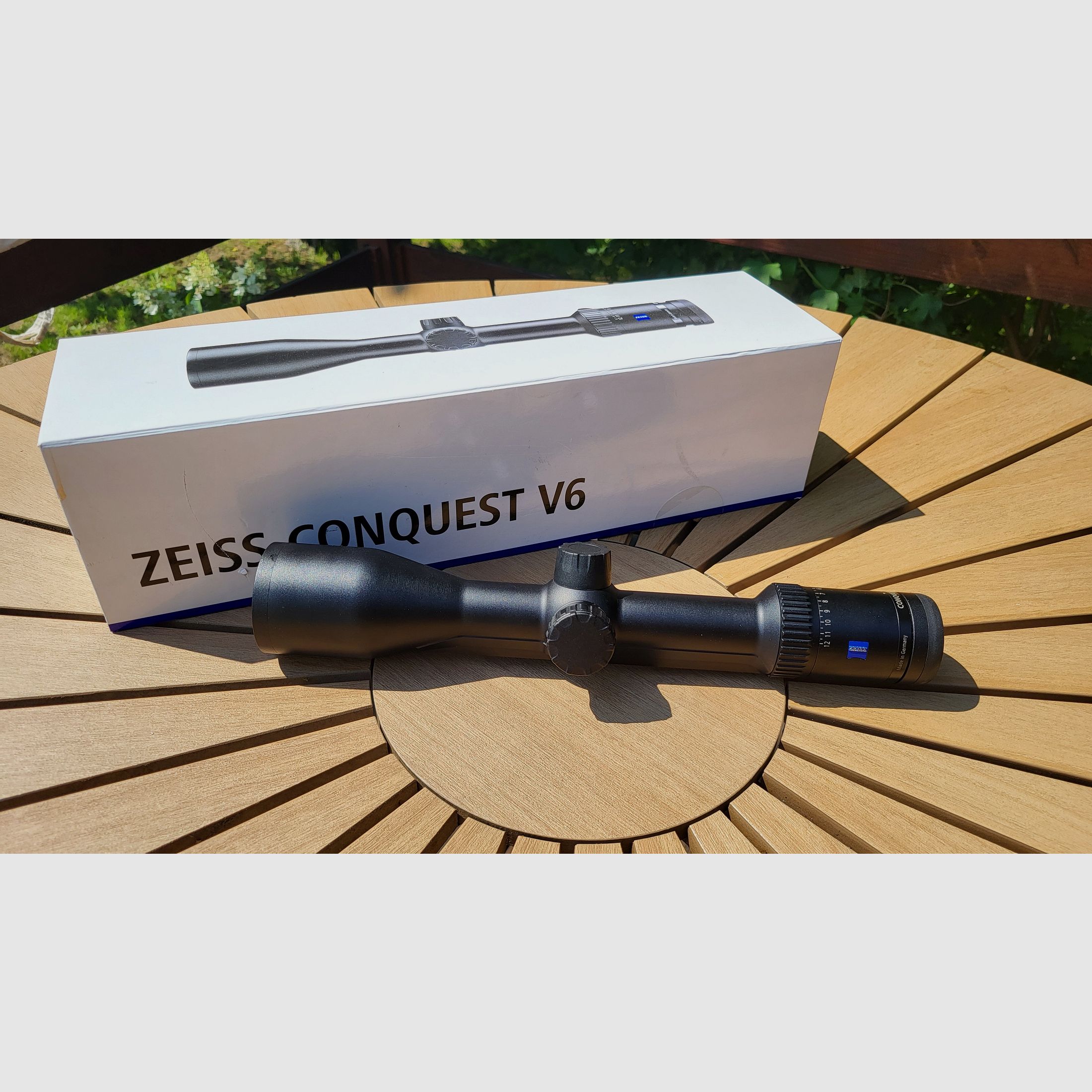 Zielfernrohr ZEISS Conquest V6 2-12x50 M (mit Schiene) mit Leuchtpunkt