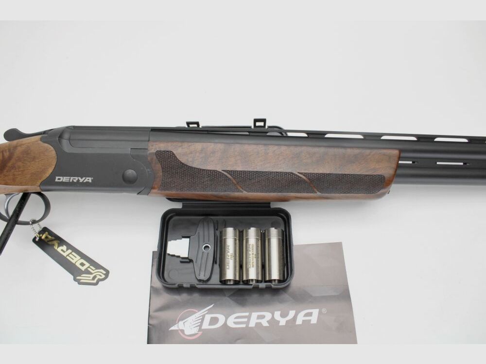 BDF DERYA MR-100 black with steel shot proof 5x interchangeable chokes selective L 12/76