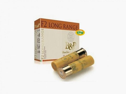 BASCHIERI & P. Patronen F2 Long Range Kal.20 gr.28 pb.6 spezielle Taube