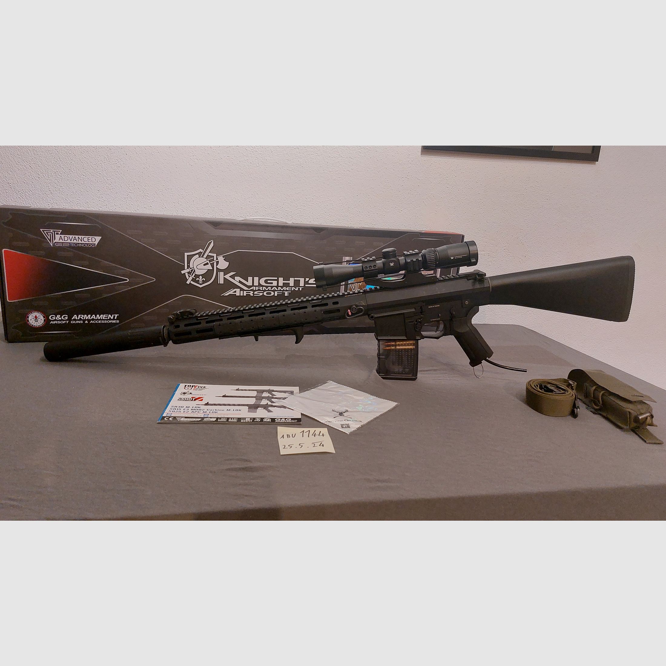 G&G SR25 E2 APC M-LOK as Polarstar HPA conversion