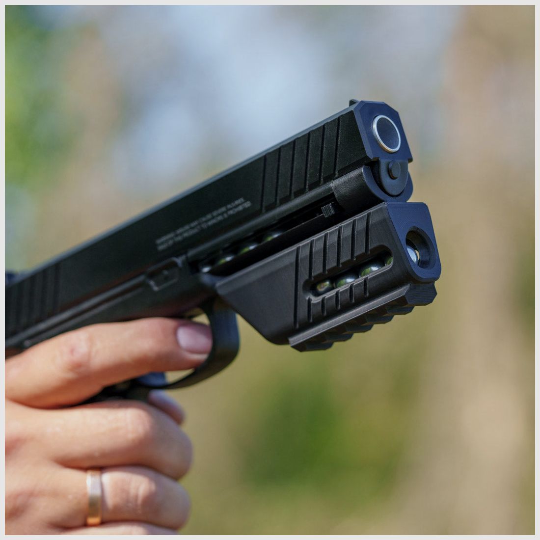 SPEEDLOADER | F-Model | SCHNELLLADER MAGAZIN | PICATINNY SCHIENE | kompatibel mit VESTA PDW.50