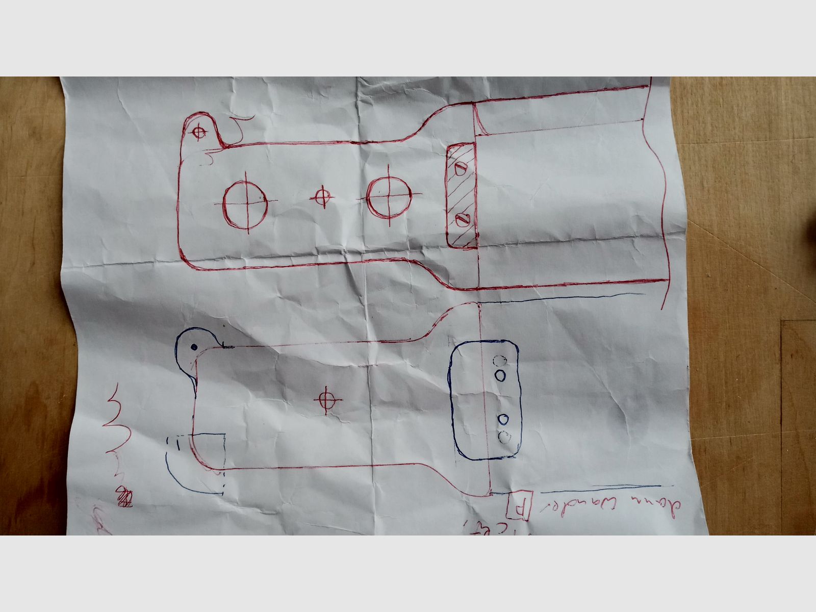 Maniglie posteriori RPG-7 in bakelite del 1971 appartenenti insieme