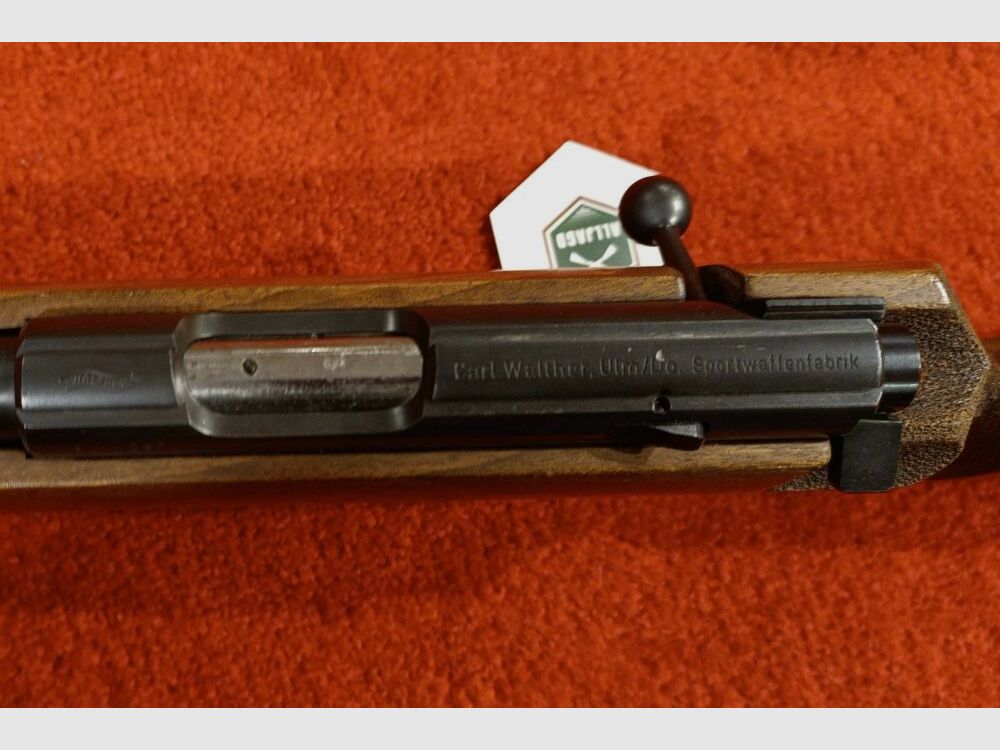 Single-shot match Walther .22lr