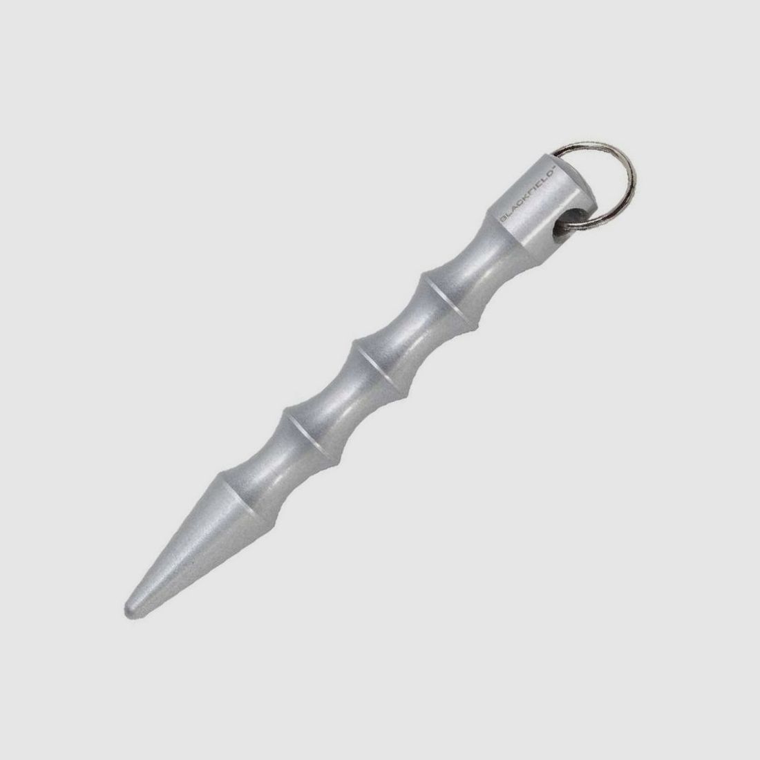 BlackField Kubotan metallico argento