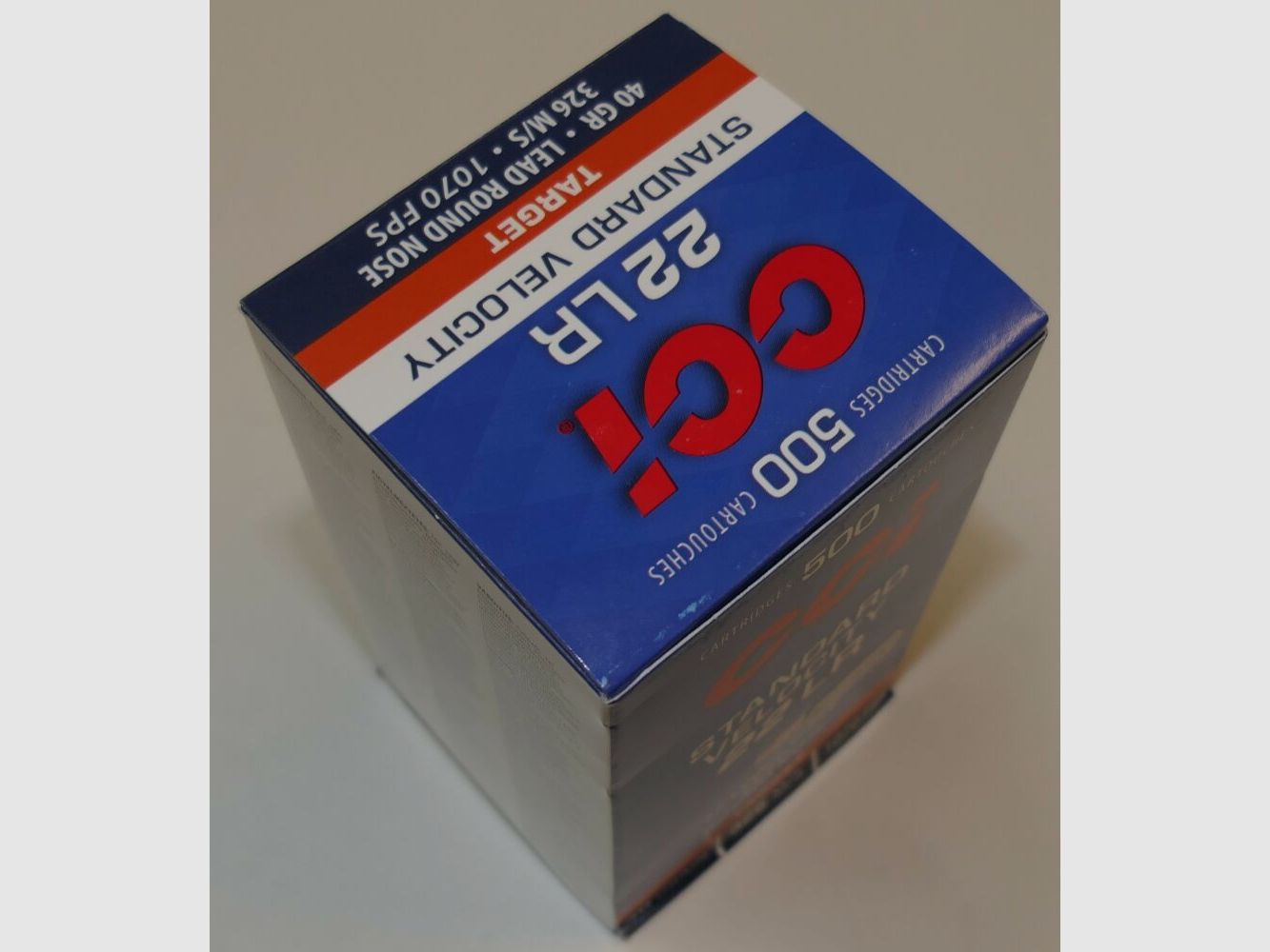 CCI 22L.r. Standard Velocity 40grains 500x Patronen im Karton