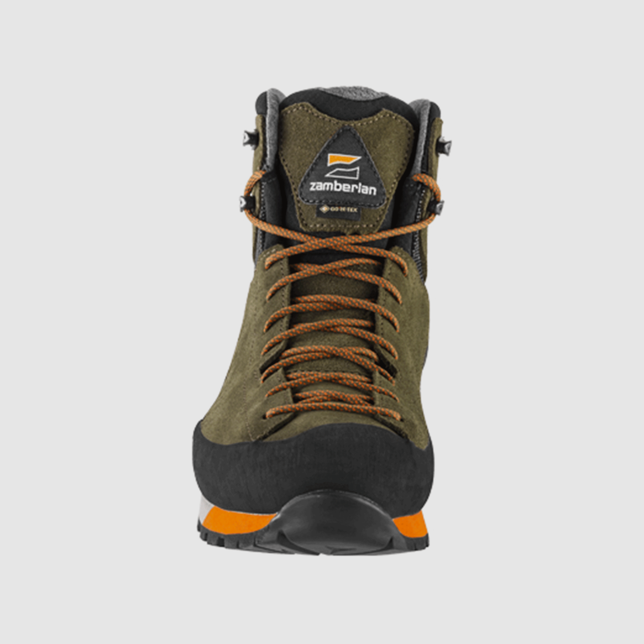 SCHOENEN – ZAMBERLAN – 226 SALATHE’ TREK GTX Donkergroen/Oranje, afbeelding 4 van 7