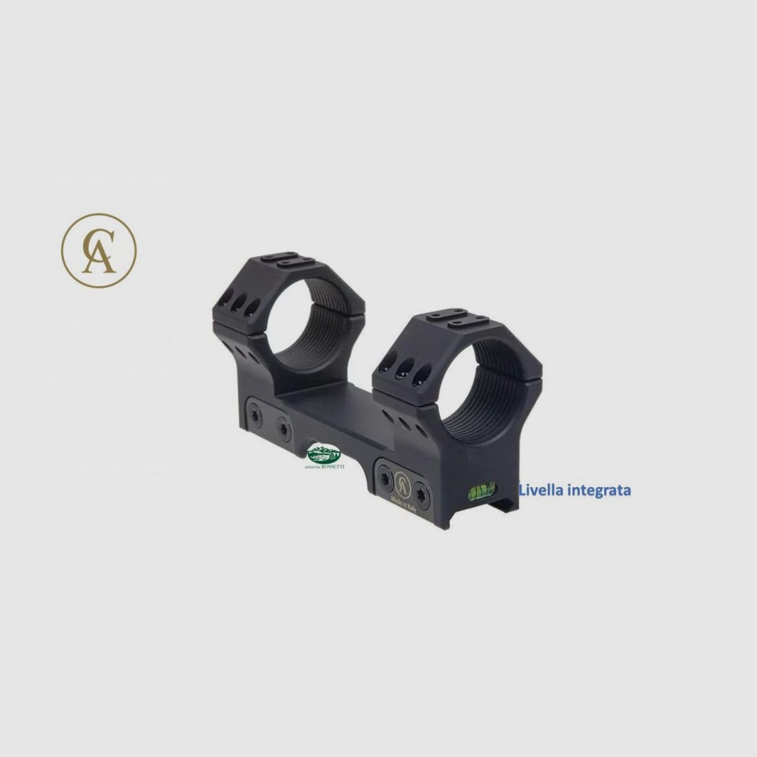 CONTESSA Ringe einfach schwarz taktisch 30mm H19 - 20 moa - SBTFX02/20, Bild 2 von 2