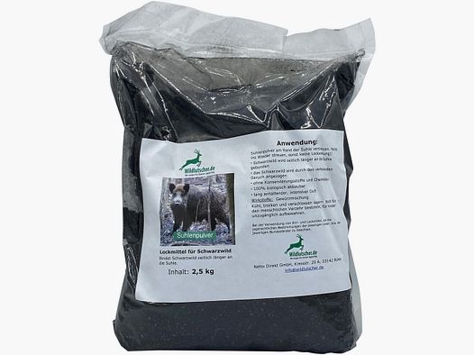 Wildlutscher attractant wallow powder (Content 2.5 kg)