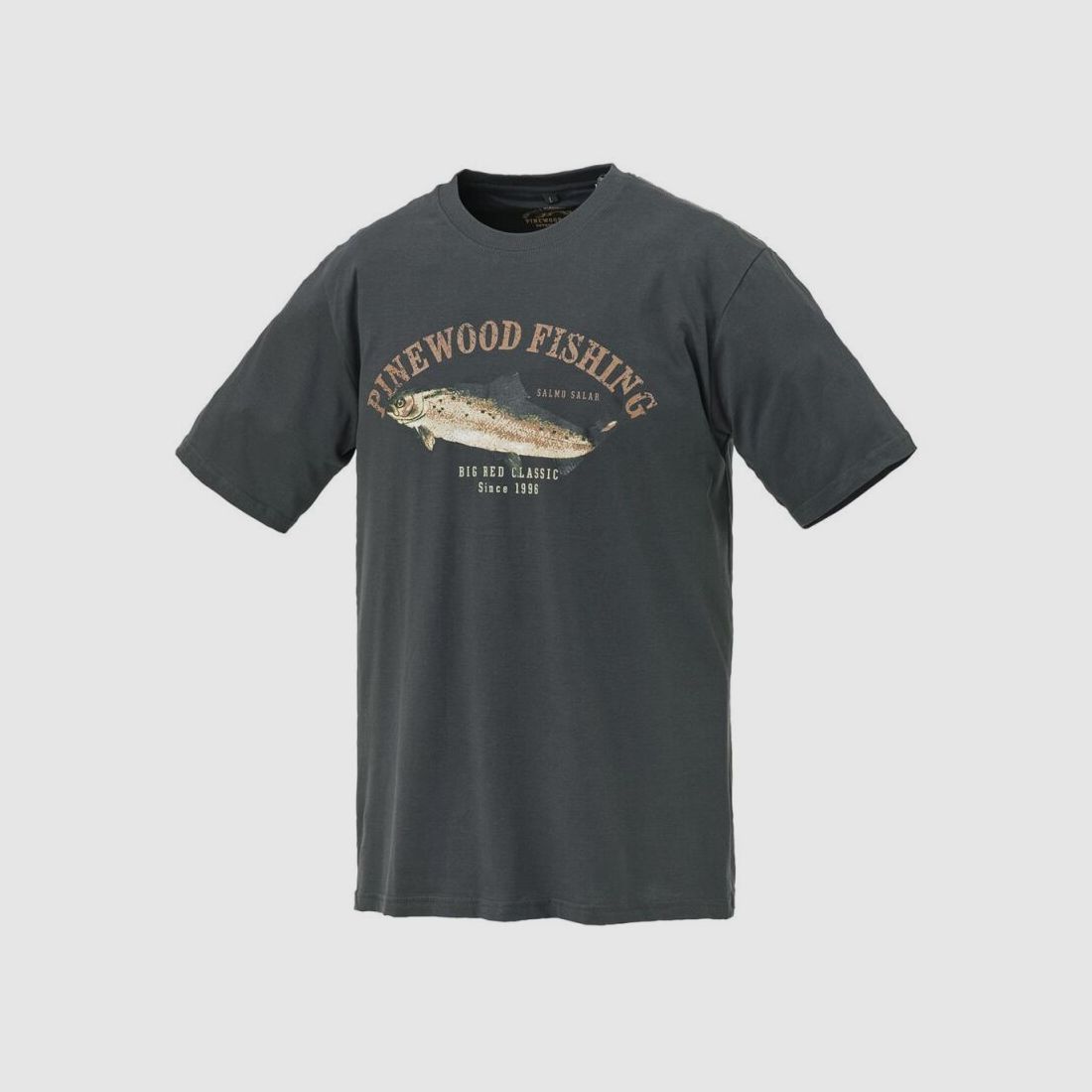 Pinewood Salmon T-Shirt Antracite