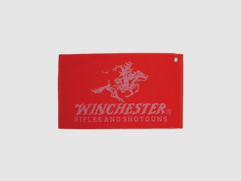 Winchester rote Schießhandtuch