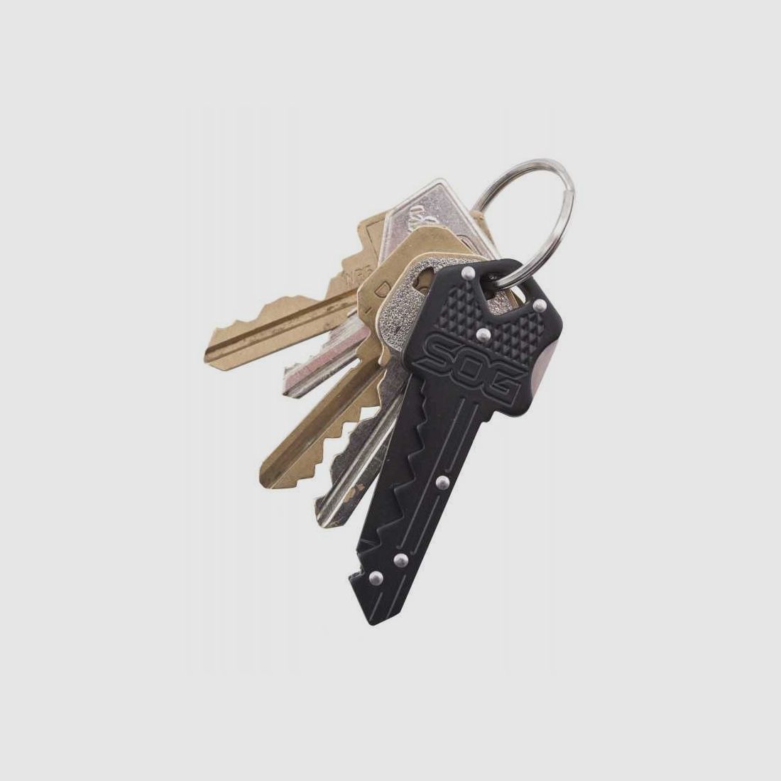 SOG Key Knife Schlüsselmesser, Schwarz