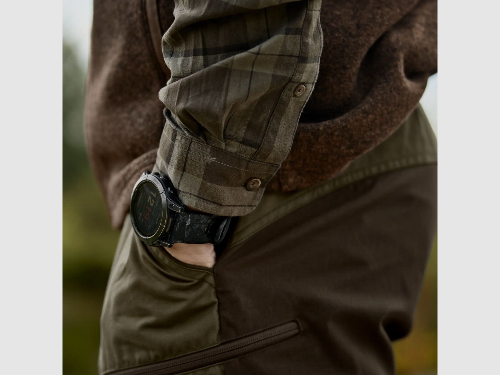 Härkila Shirt Fjell (Groen Ruit)