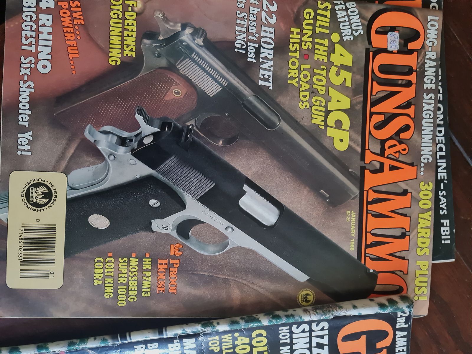 5 x Guns & Ammo aus den 80gern 