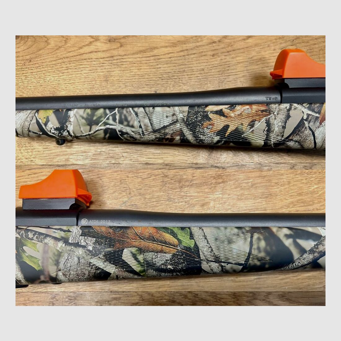 Rößler Camo Rifle Repetidor Arma para Guía de Perros Titan 6 con Noblex Sight Naranja