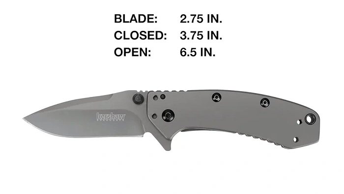 Kershaw Cryo 1555TI folding knife (1555TI), image 7 of 8