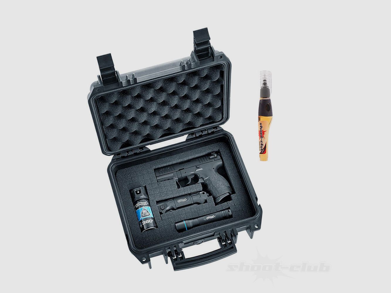 Divers Schreckschusswaffen Set Walther P22Q R2D KIT +