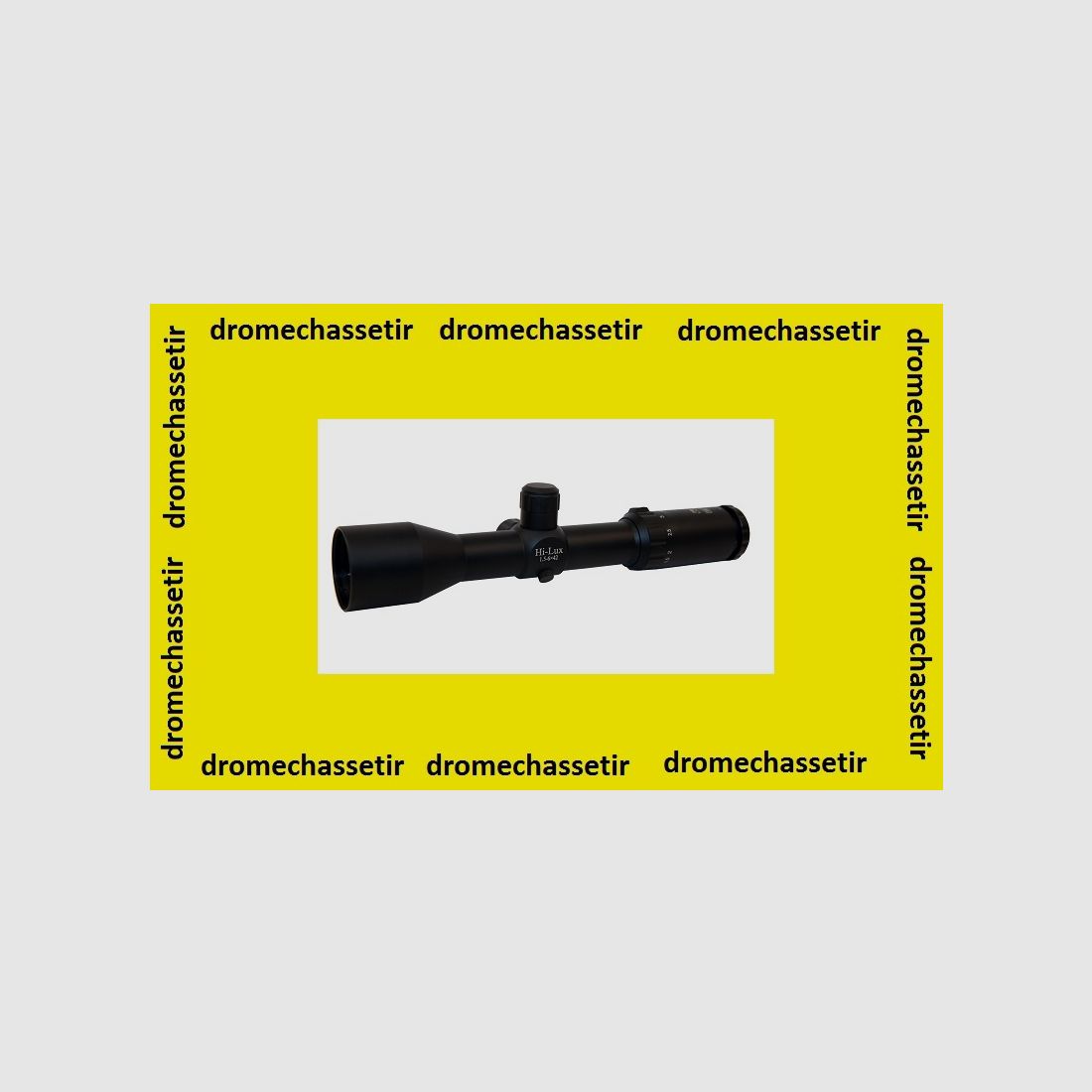 Lunette Hi-lux, Leatherwood, 1,5-6X42, reticule duplex, image 1 sur 3