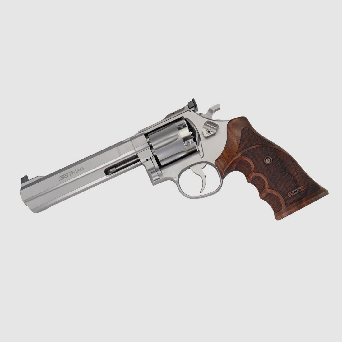  Spohr	 L562 Standard 6.0 Stainless 6" Revolver mit Wechseltrommel 9mm Made in Germany