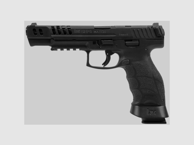 Heckler & Koch SFP9-OR Match pistol, caliber 9 mm Luger, push button magazine release