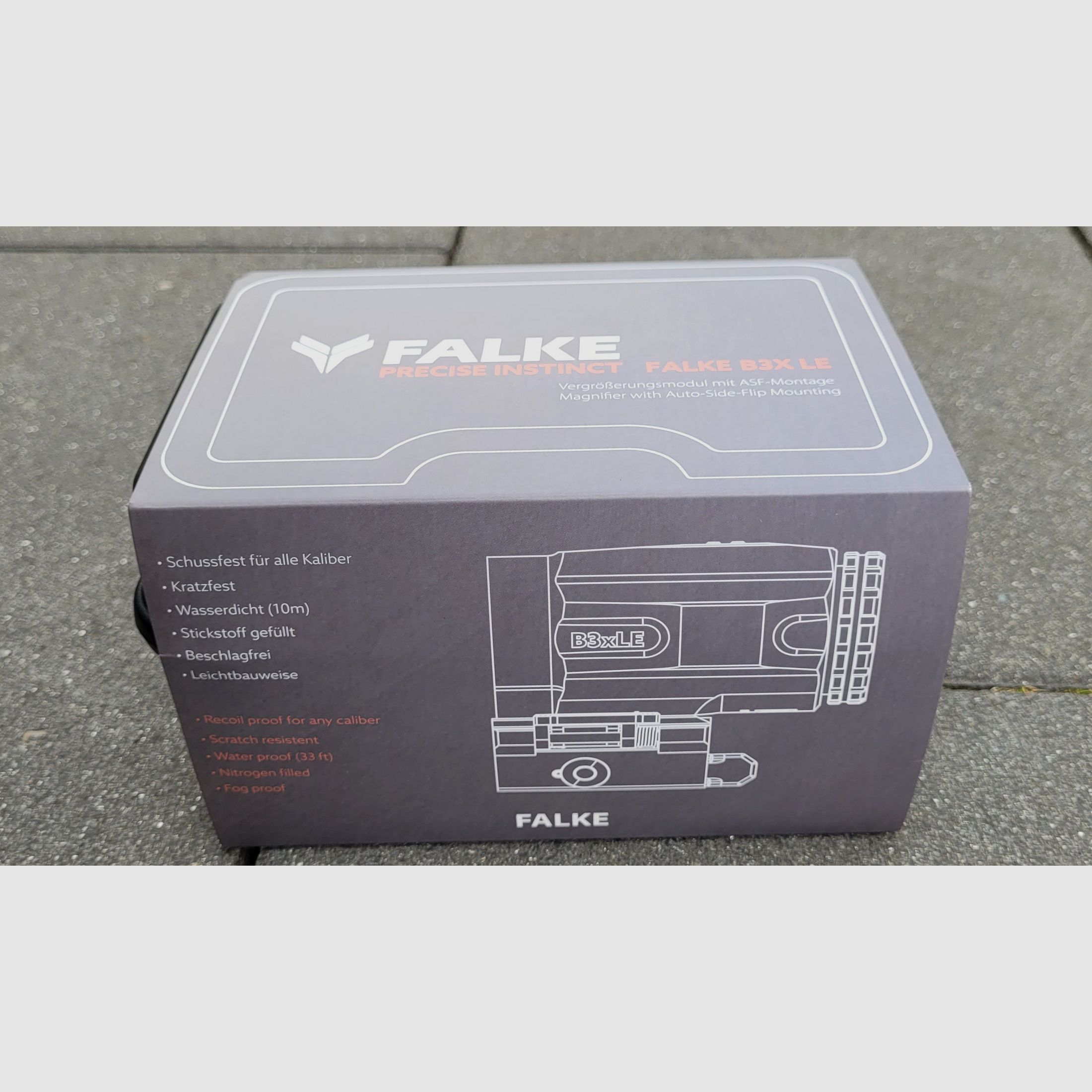 Falke 3x Magnifier B3X LE *nuevo*