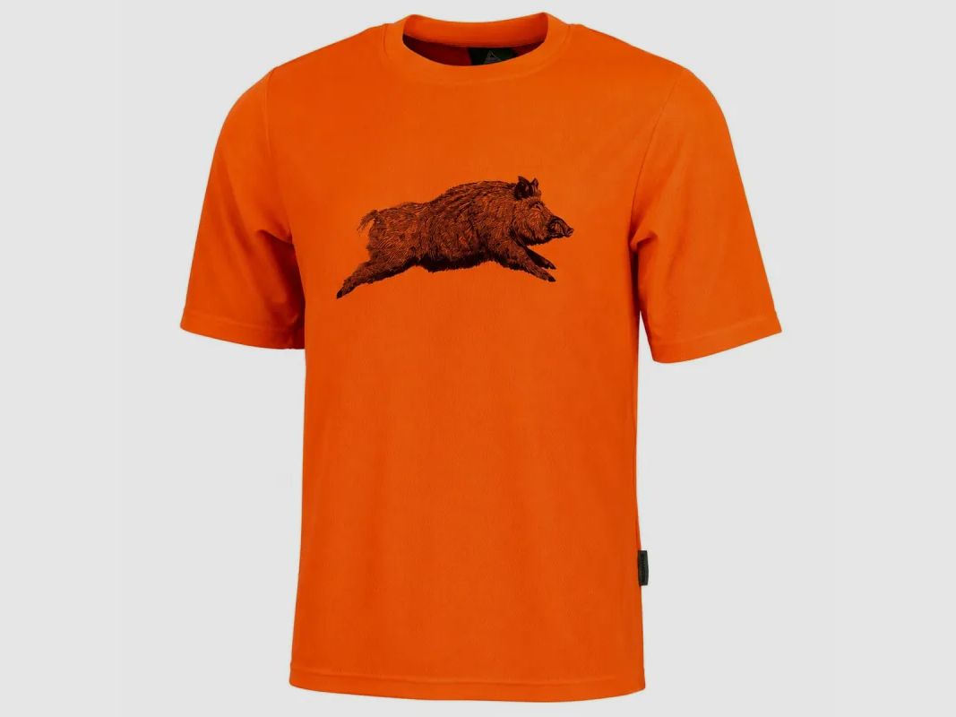 T-Shirt Wildschwein orange, Bild 5 von 11