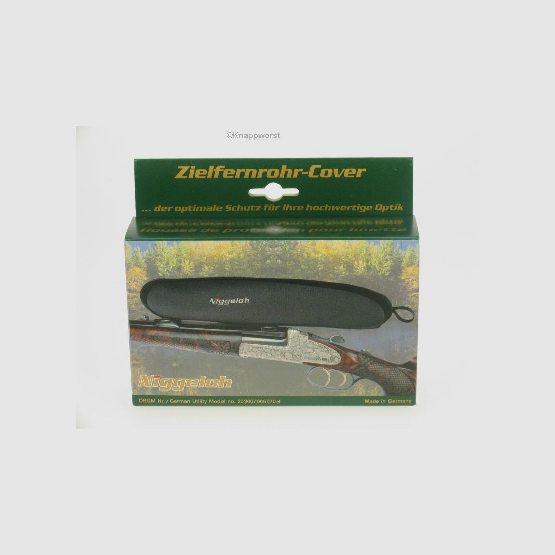 Niggeloh Zielfernrohr Cover Neopren Gr. XL 50-56mm &gt;380mm