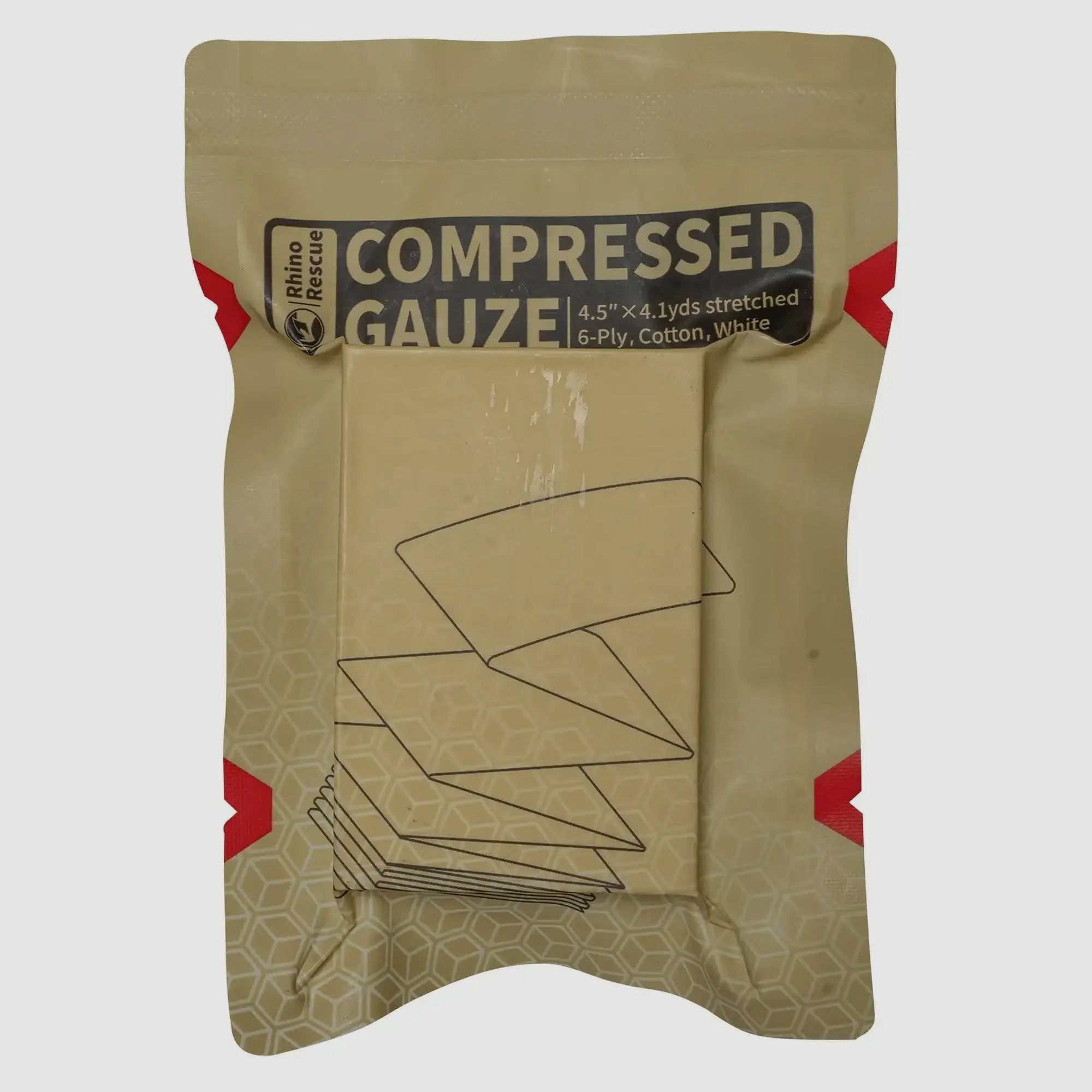 Rhino Rescue Rhino Rescue Verbandmull Compreses Gauze