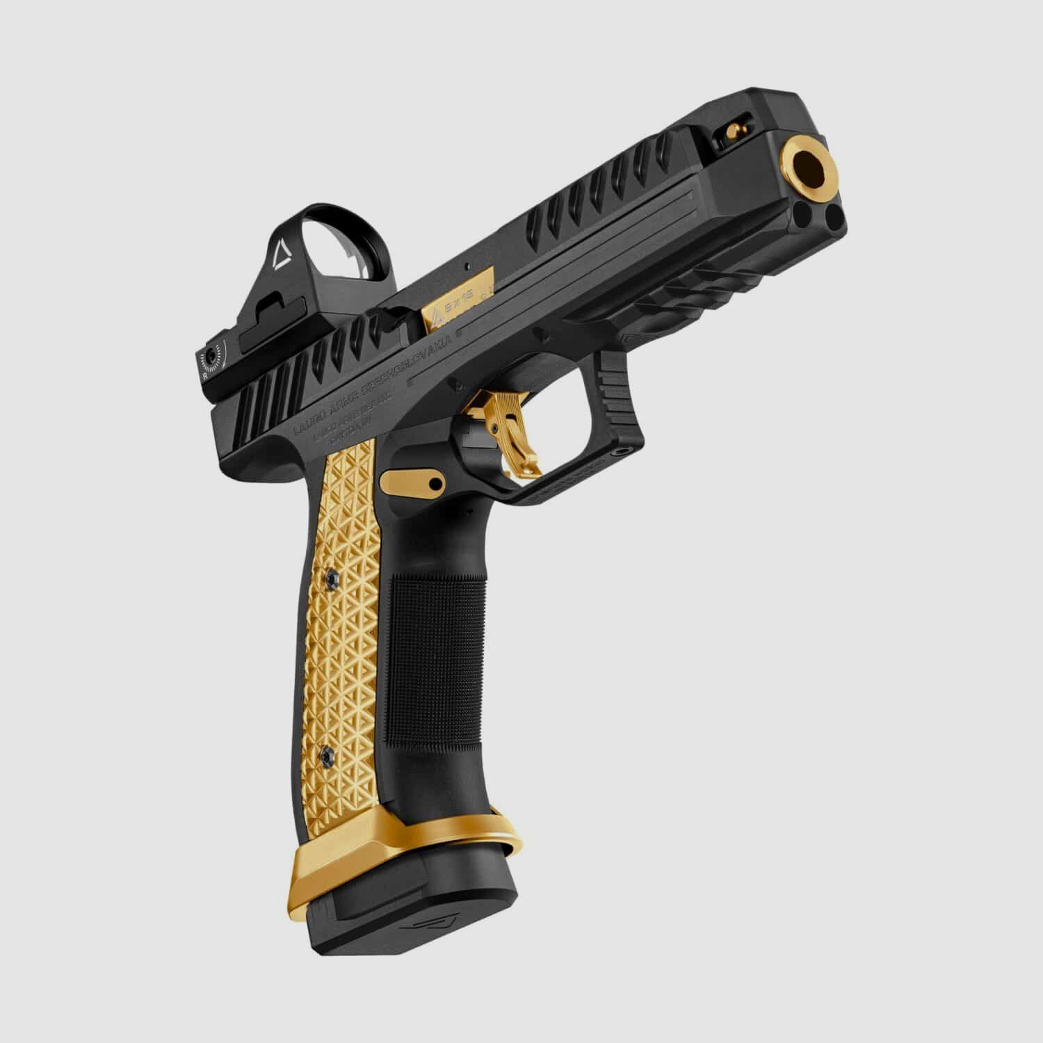 Laugo Arms – Pistolet / Alien Full Kit Black Gold / 9mm, image 6 sur 9