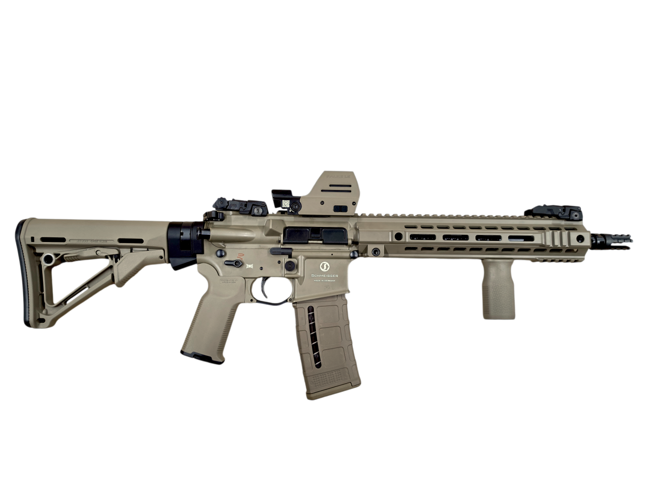 Schmeisser – Halbautomat / AR15 / Duty / inkl. Falke LE FDE / 12.5 / .223 Rem / FDE, Bild 1 von 2