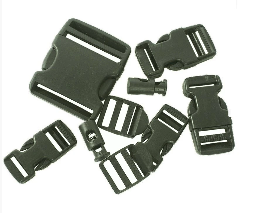 Ensemble de boucles pour sangles, sangles de sac à dos Buckle Set vert, Mil-Tec