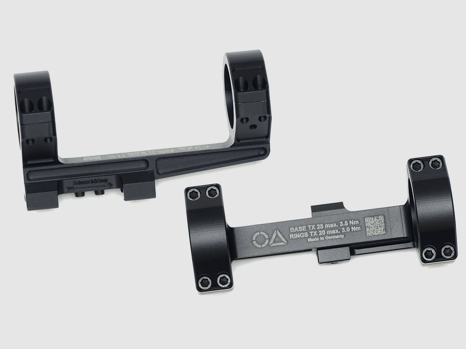 34mm ZF Montage – 34mm Scope Mount, 4 Farben, Bild 3 von 3