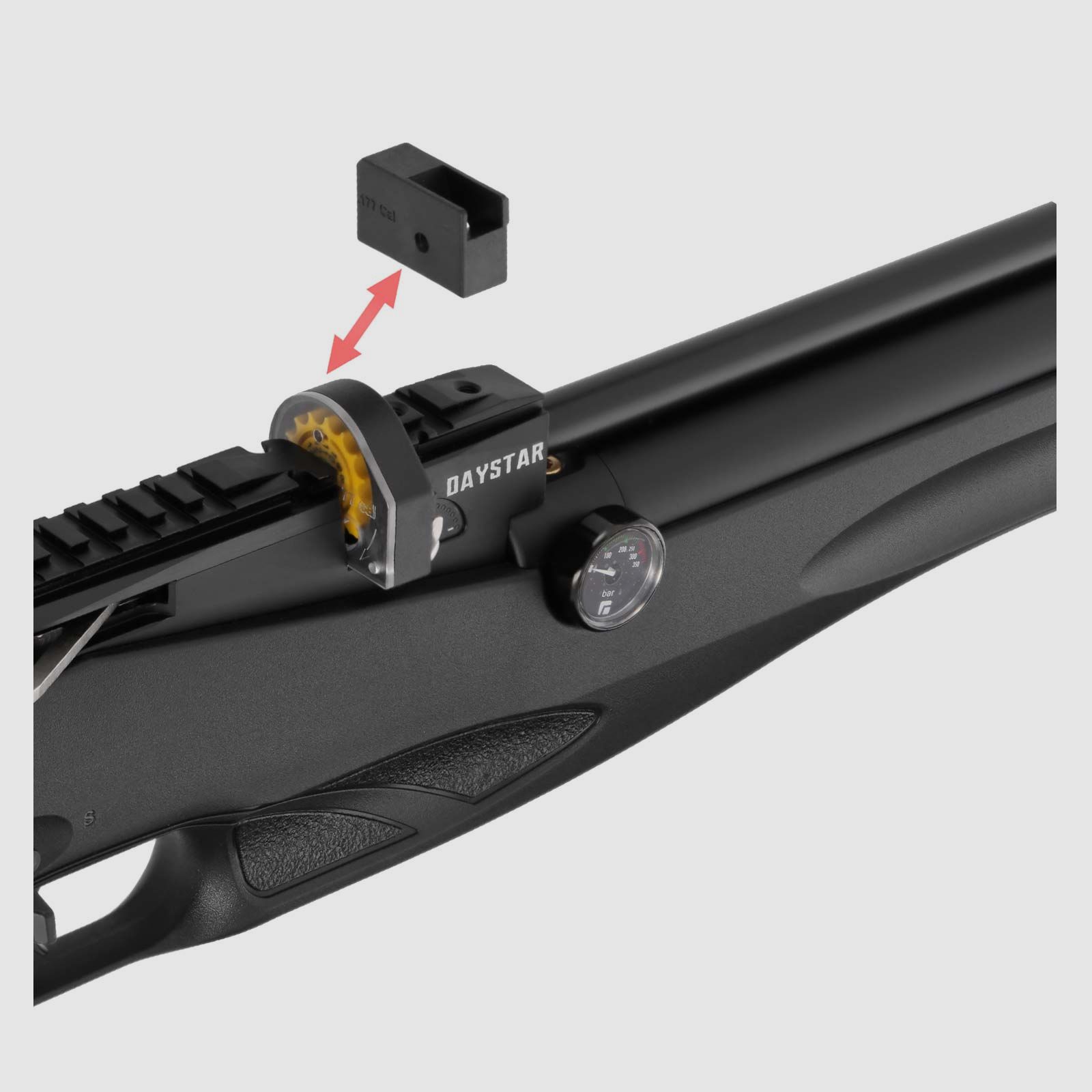 Kofferset Reximex Daystar Pressluftgewehr 4,5 mm (P18)