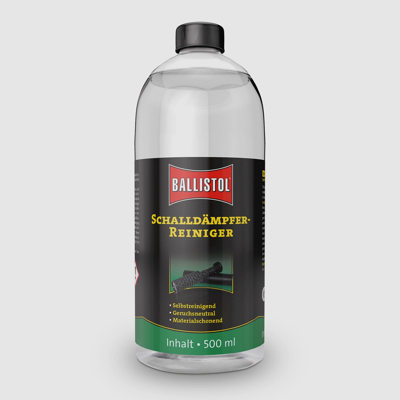 Ballistol Limpiador de Silenciadores 500ml, calibre