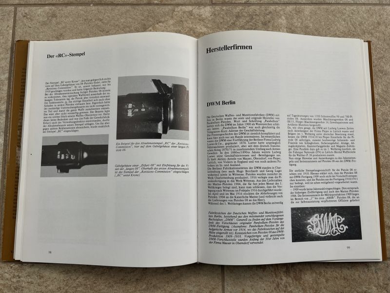 Die Pistole 08 - J. Görtz - Verlag Stocker-Schmid, Motorbuch Verlag - Standardwerk